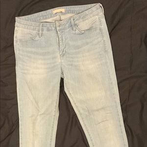 Uniqlo Light Blue Skinny Jeans